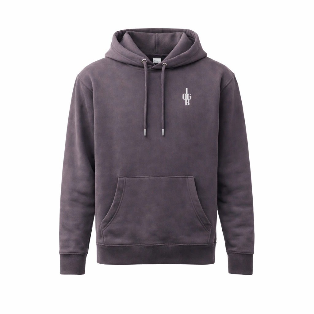 ‘IOGB’ Essentials Hoodie Charcoal