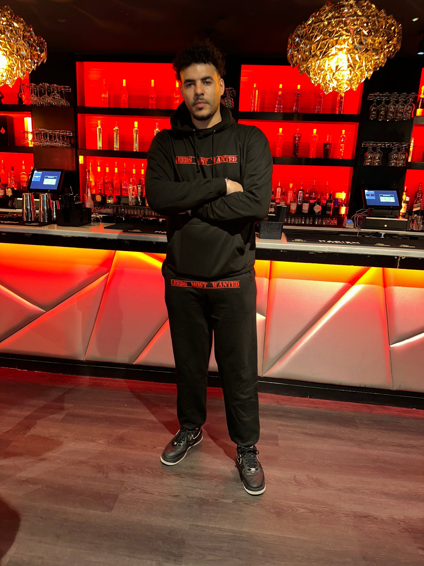 'Leeds Most Wanted' Tracksuit Set